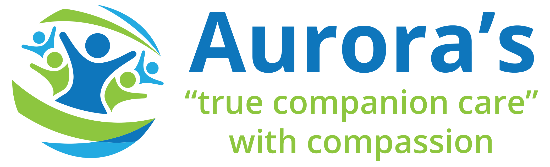 Aurora's "true companion care" with compassion.